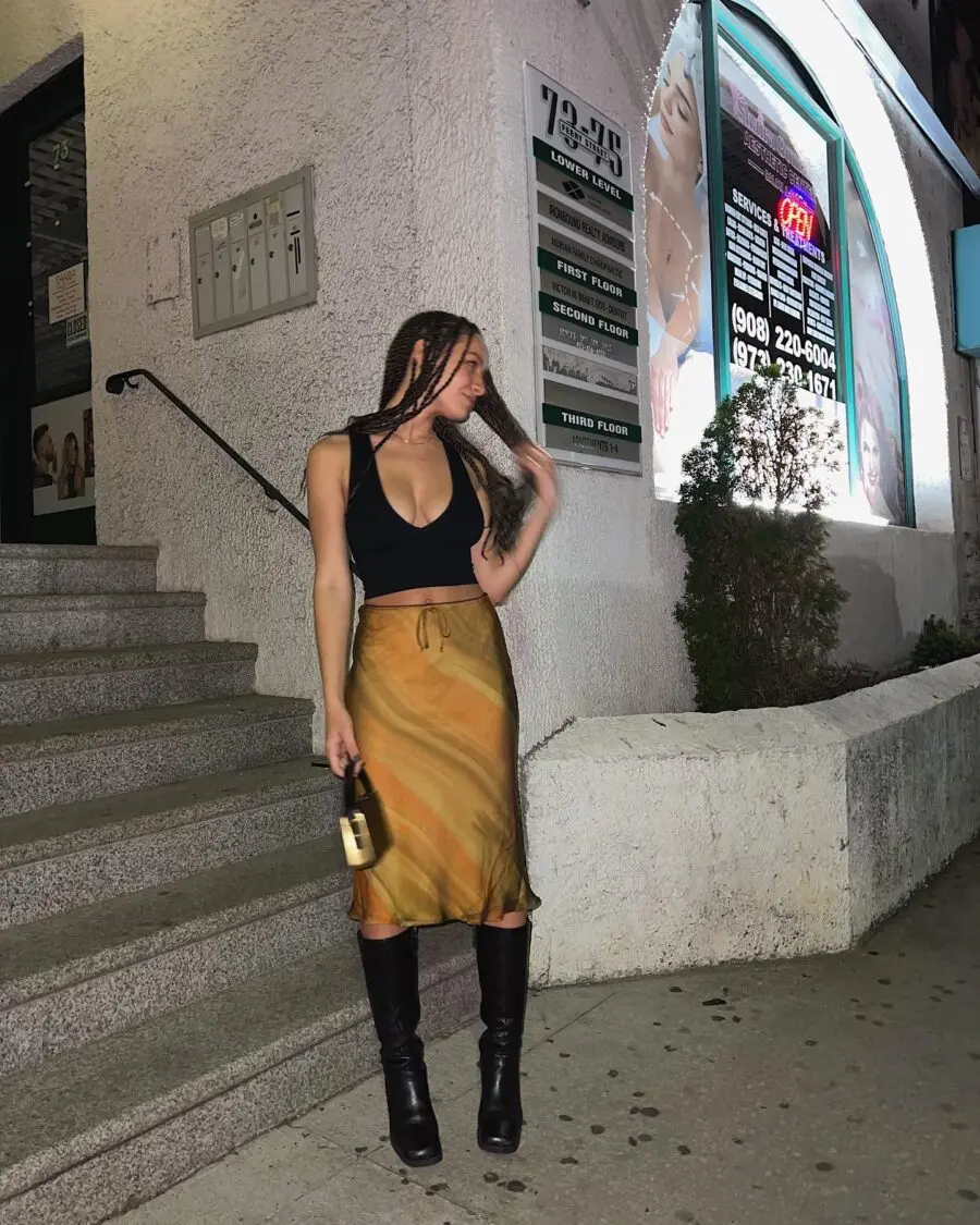 Chic and Bold Night Out Ensemble