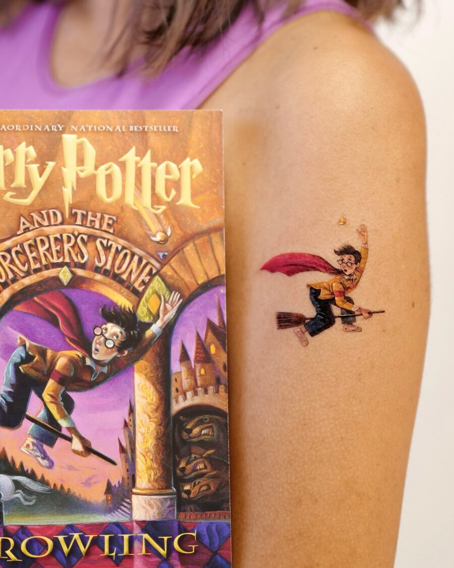 Magical Harry Potter Broomstick Tattoo Inspiration
