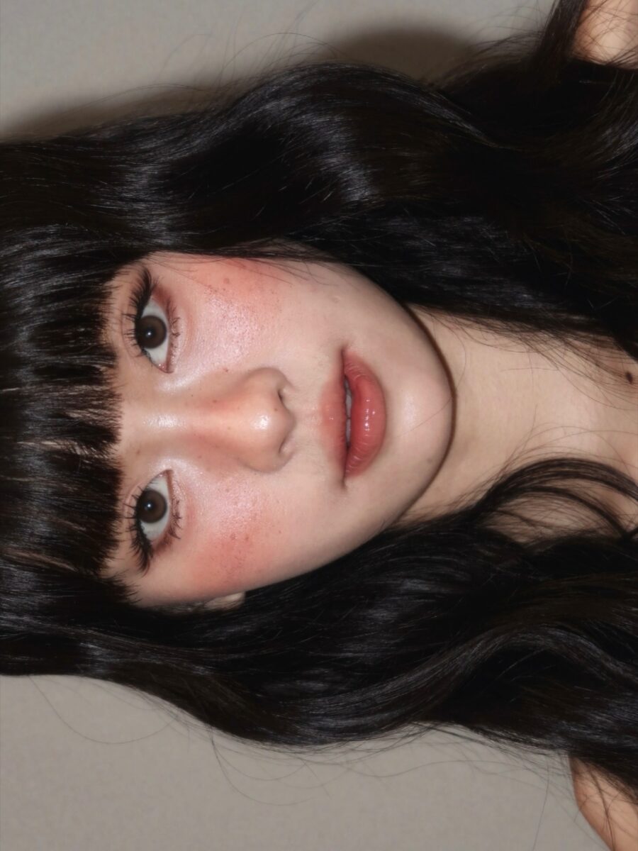 Fresh and playful igari makeup look