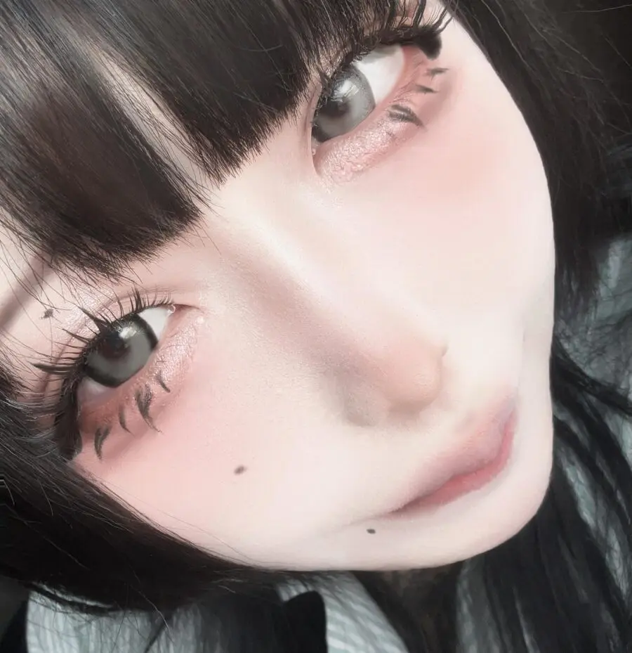 Soft pastel vibes with gothic detailing