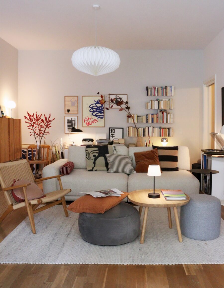 Chic and Cozy Living Room Aesthetic