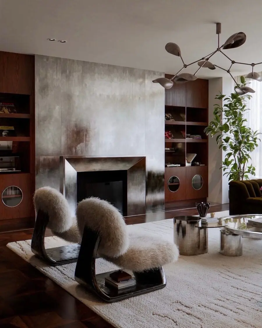 Sleek design meets cozy warmth