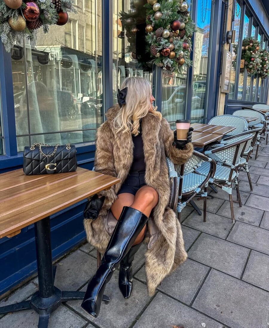 Chic winter attire for New Year’s Eve celebrations