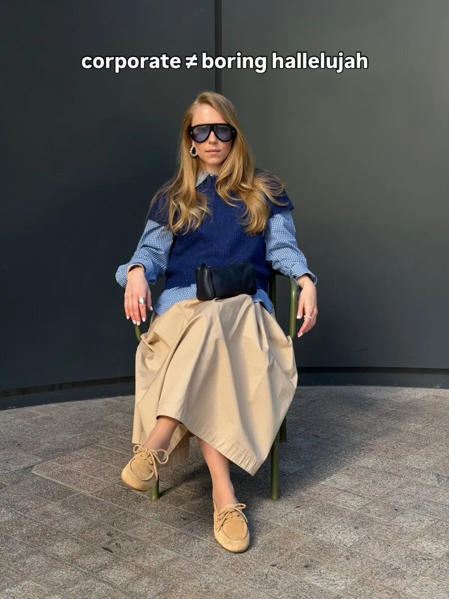 Chic and Comfortable Office Outfit Inspiration