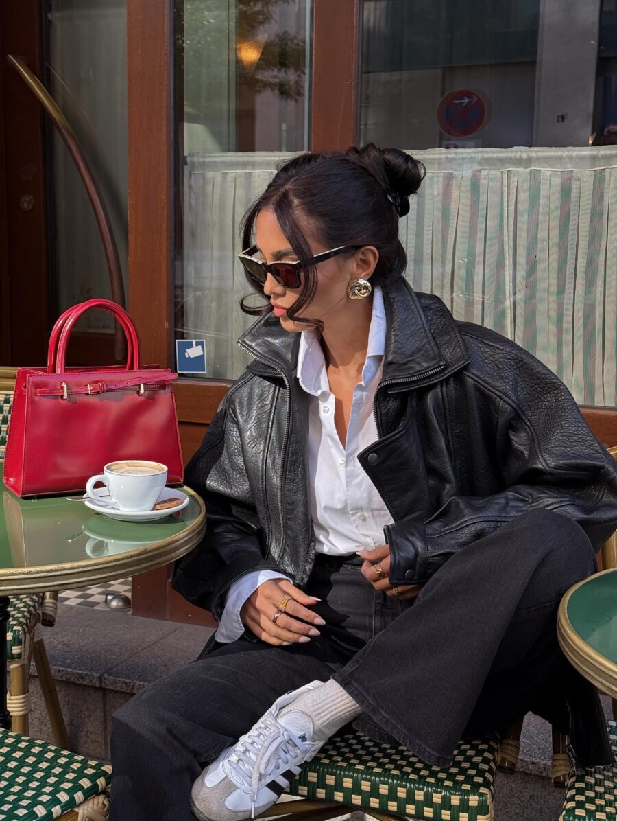 Chic Semi-Formal Look with Statement Accessories