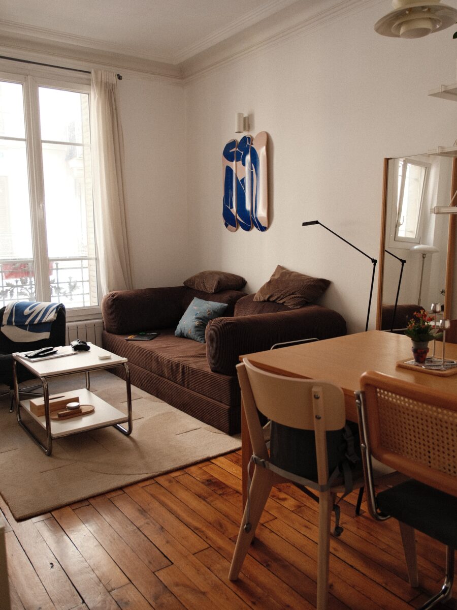 Chic minimalism for compact living spaces