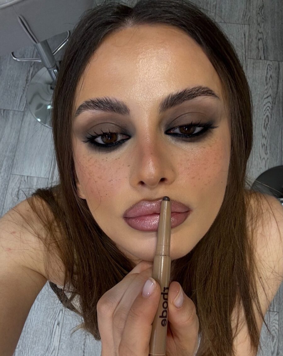 Dramatic Smokey Eye with Glossy Lip Finish