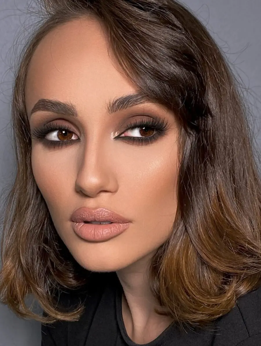 Stunning Smokey Eye with Flawless Skin