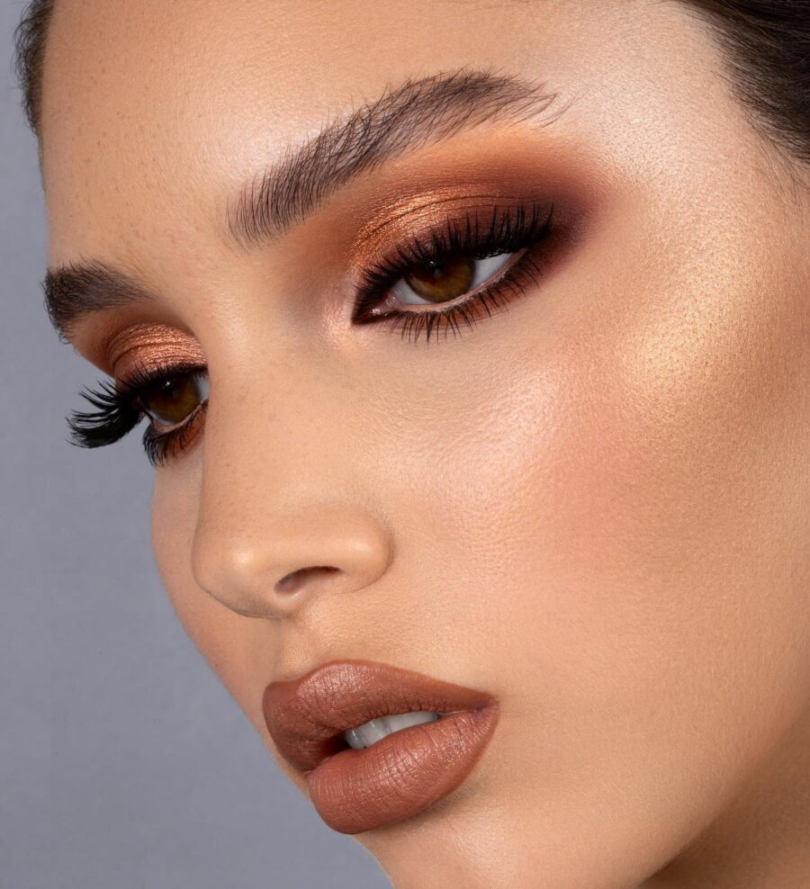 Stunning Smokey Eye with Bronze Accents