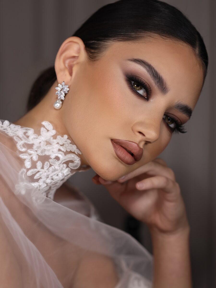 Elegant Smokey Eye with Subtle Glam Vibes