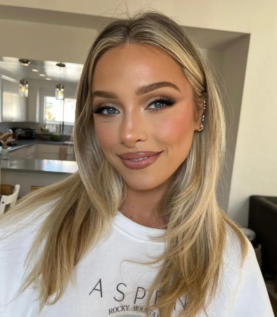Effortless soft glam for a radiant look