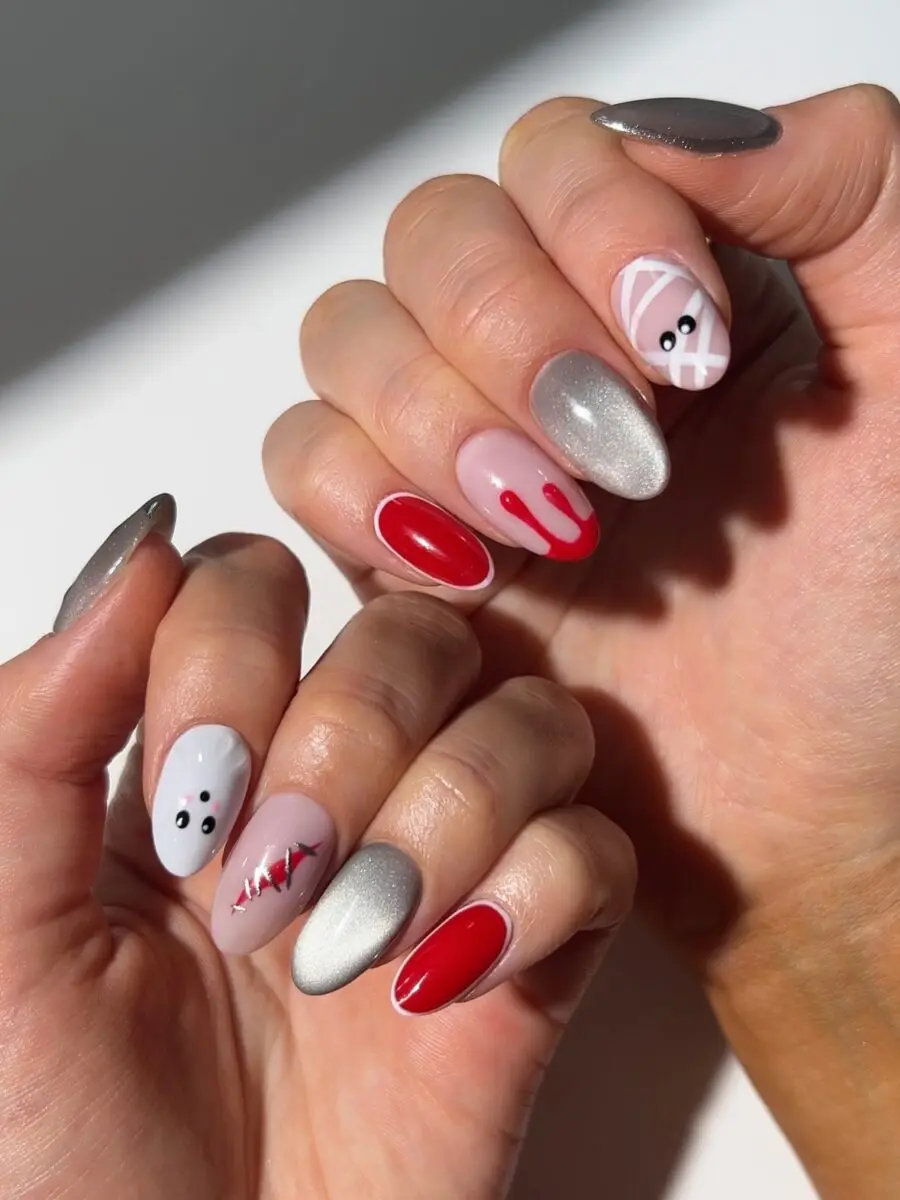 Spooky Nail Art for Halloween Enthusiasts