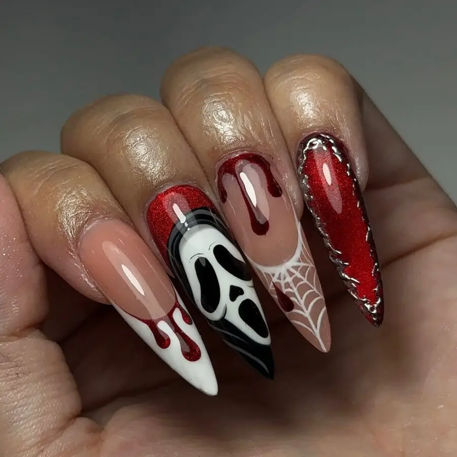 Spooky Halloween Themed Nail Art Collection