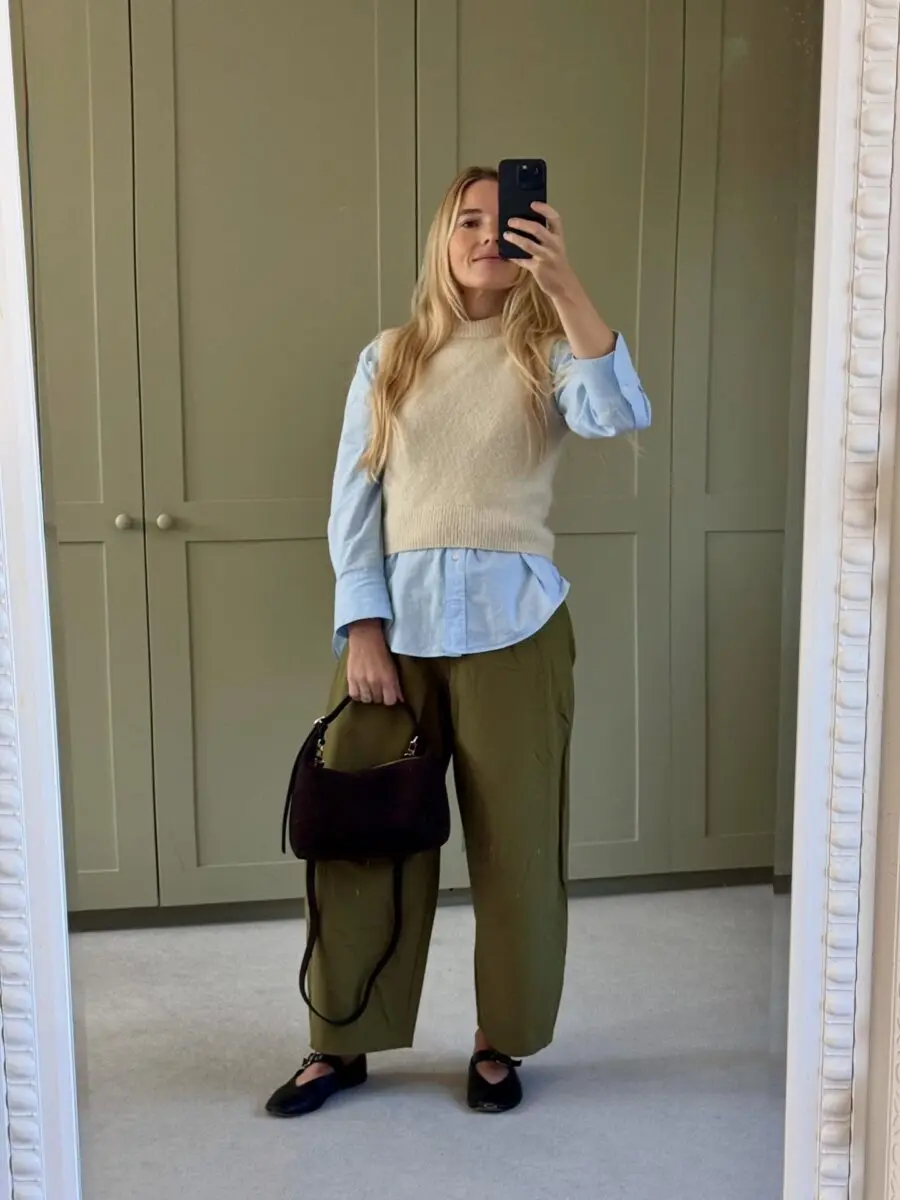 Chic layered look for the modern workplace