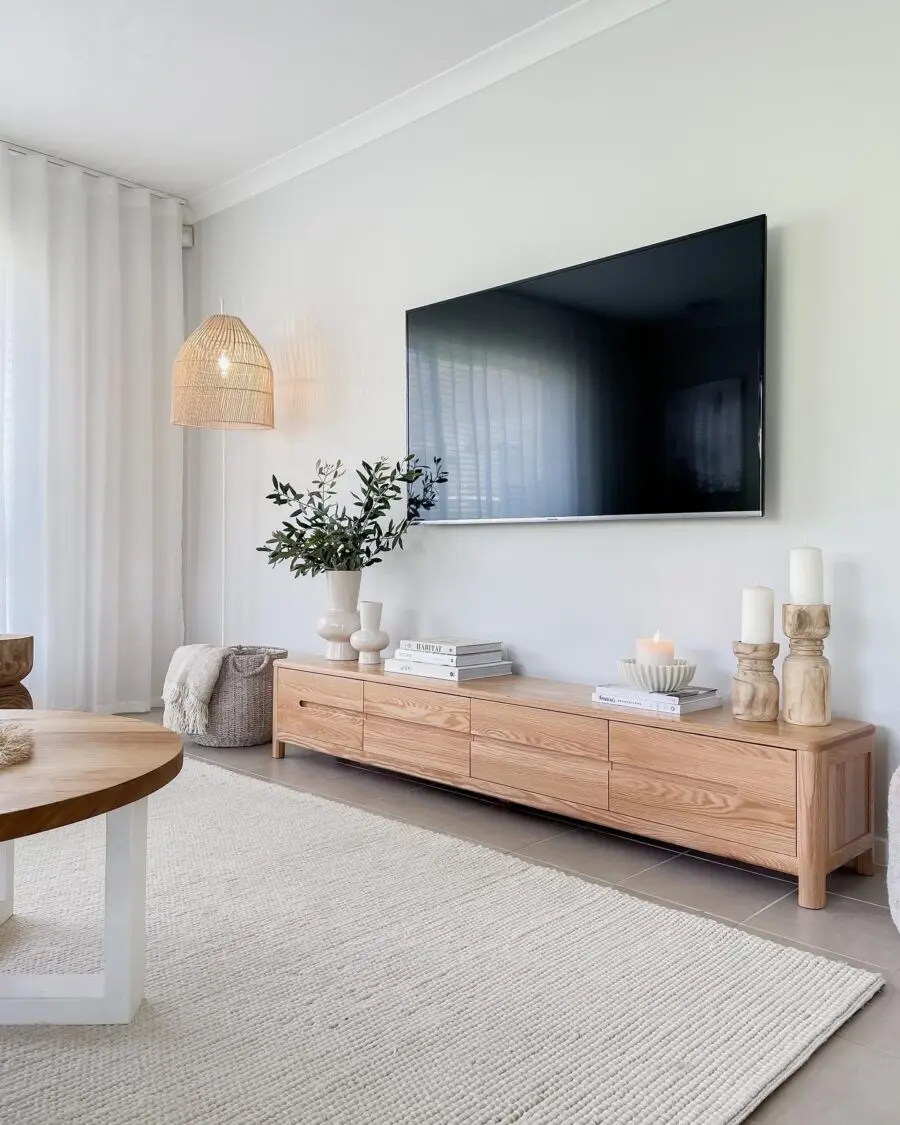 Elevate Your Living Room with Natural Decor