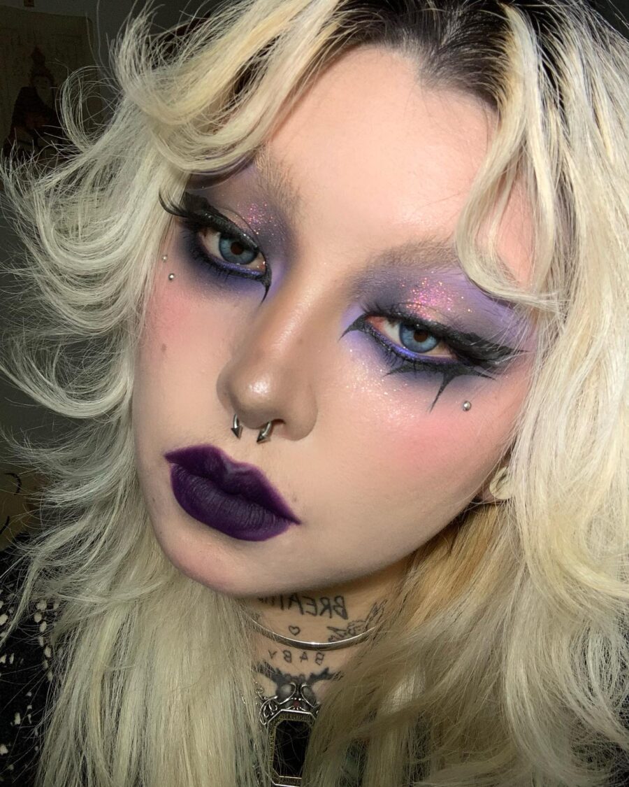 Mystical glam with a gothic twist