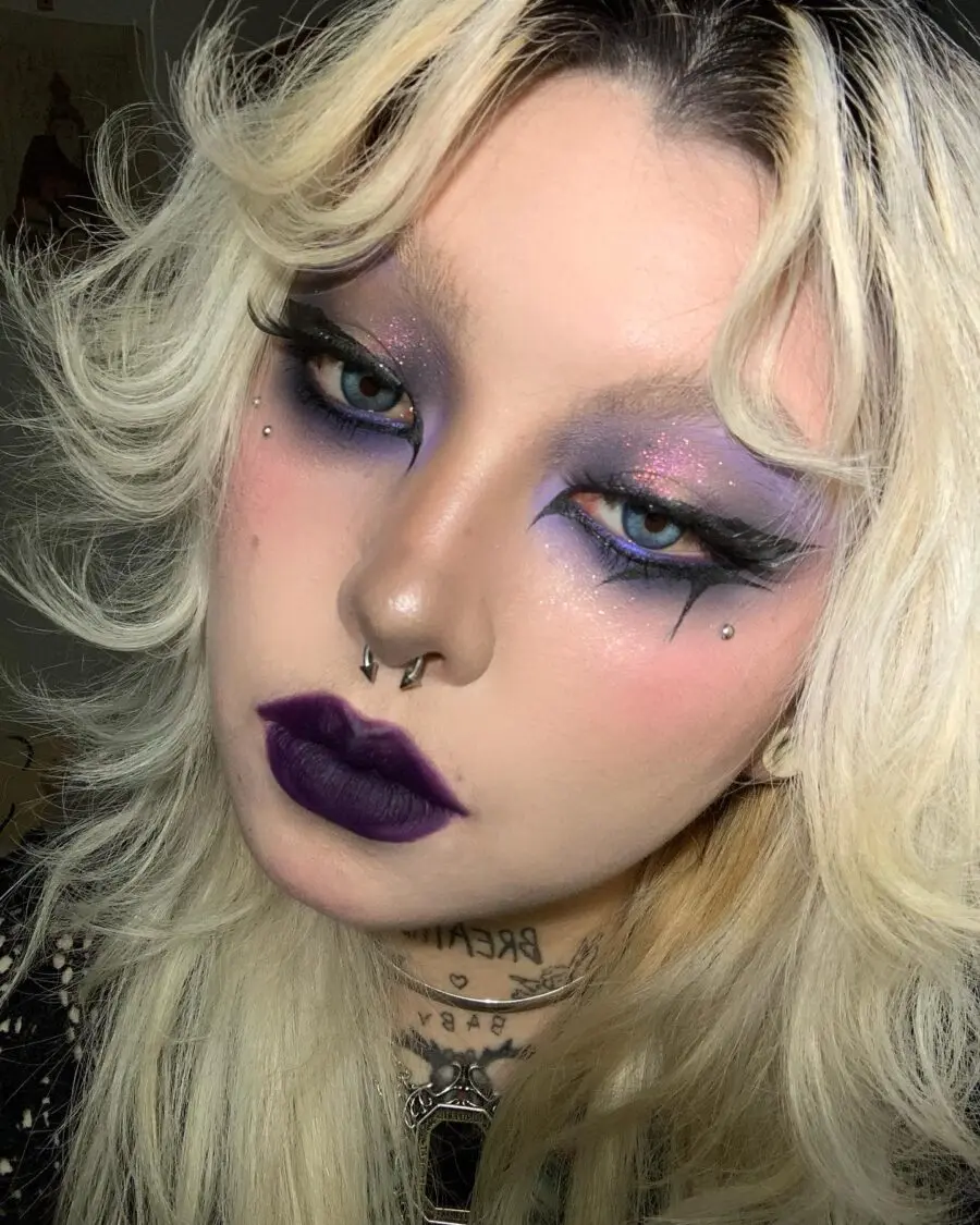Mystical glam with a gothic twist