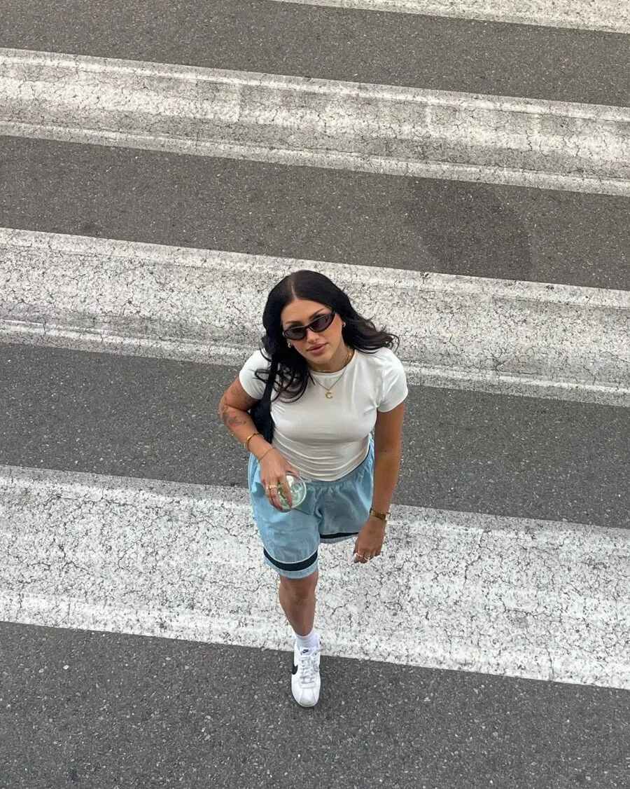 Chic and Casual Gym Outfit for Everyday Wear
