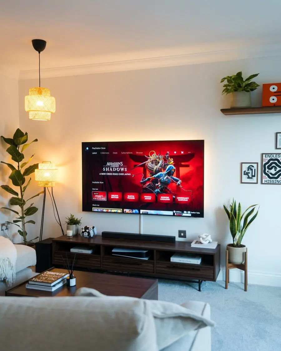 Stylish Scandinavian TV unit decor inspiration