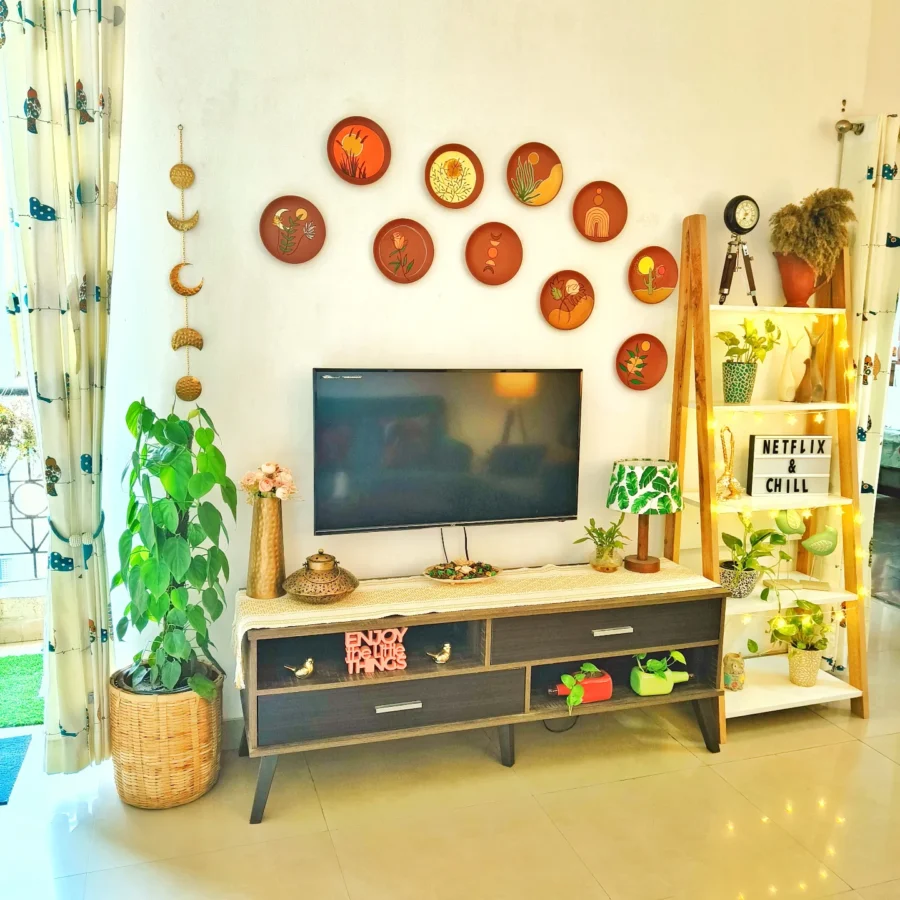 Charming mix of modern and rustic accents