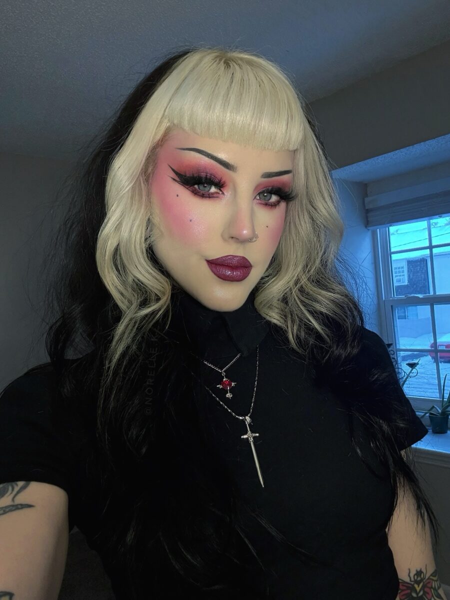 Gothic Elegance with Stunning Vampire Makeup