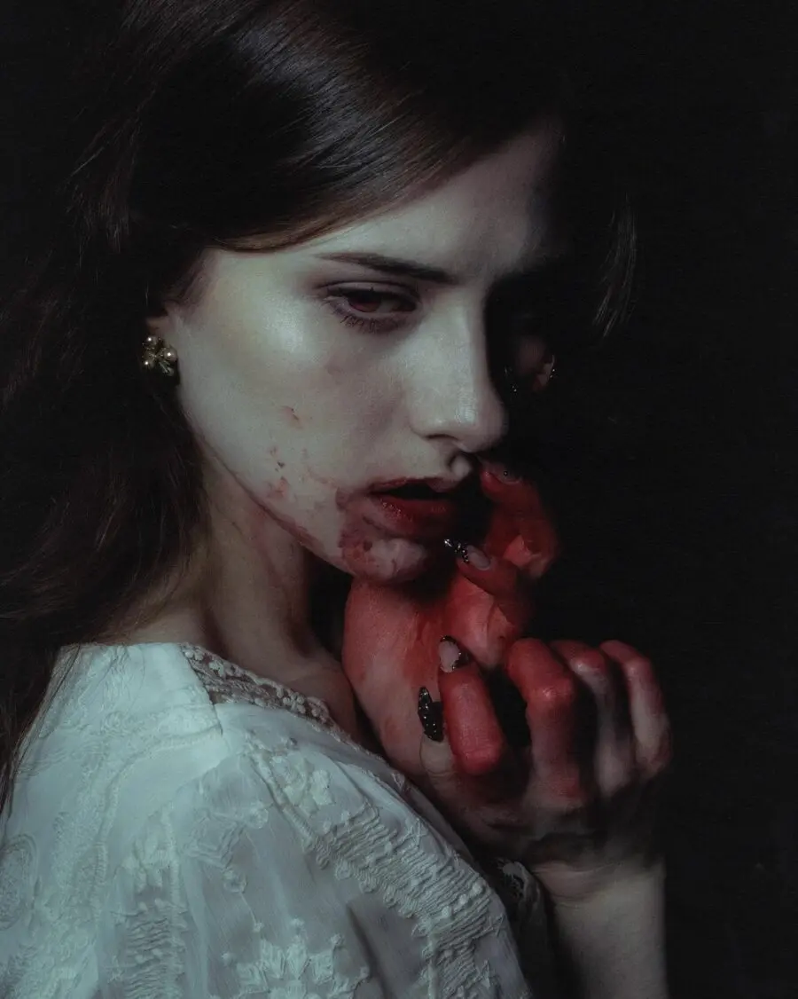 Sinister elegance with a bloody twist