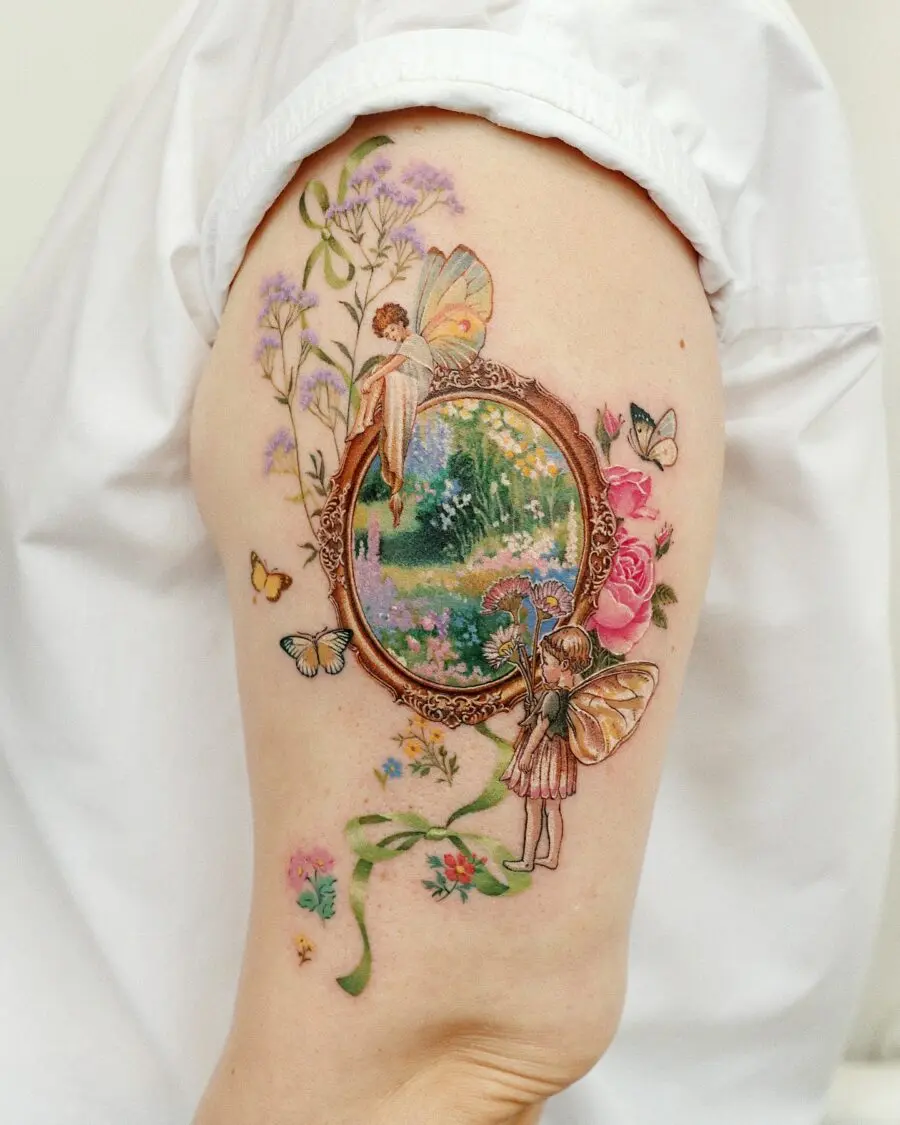 Enchanting fairy tale scene brings whimsy to life