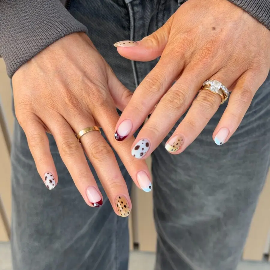 Vibrant and Artistic Almond Nail Designs