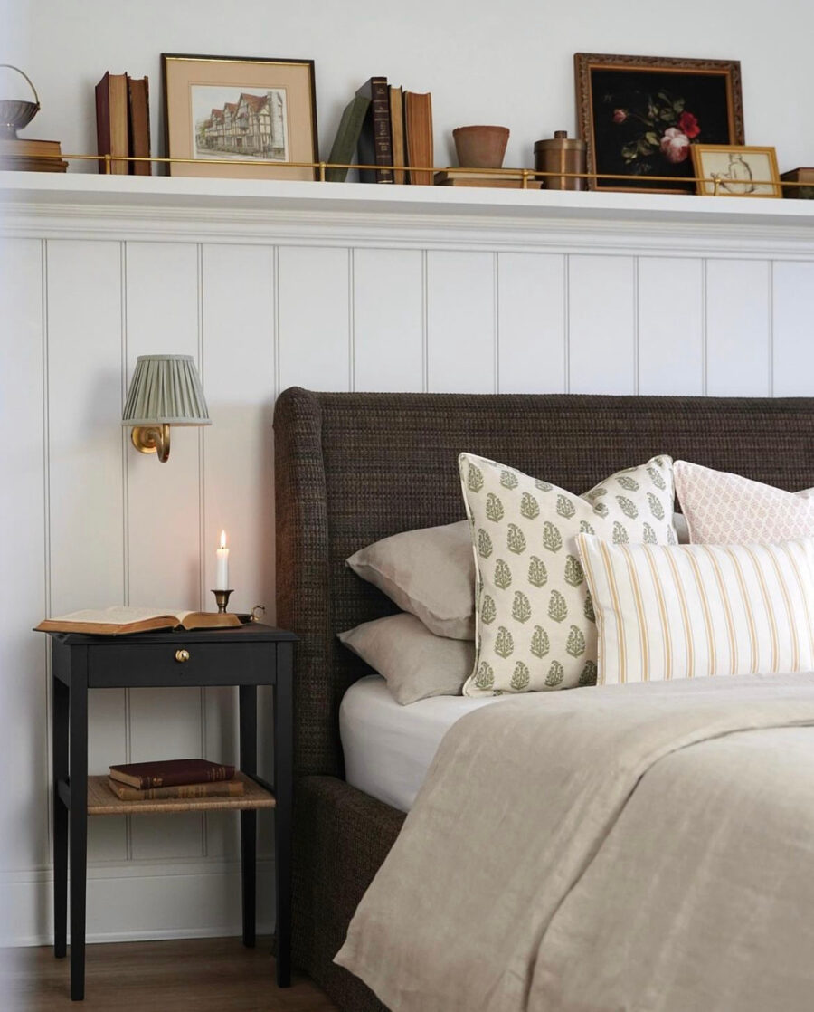 Chic Neutral Bedside Decor for Relaxation