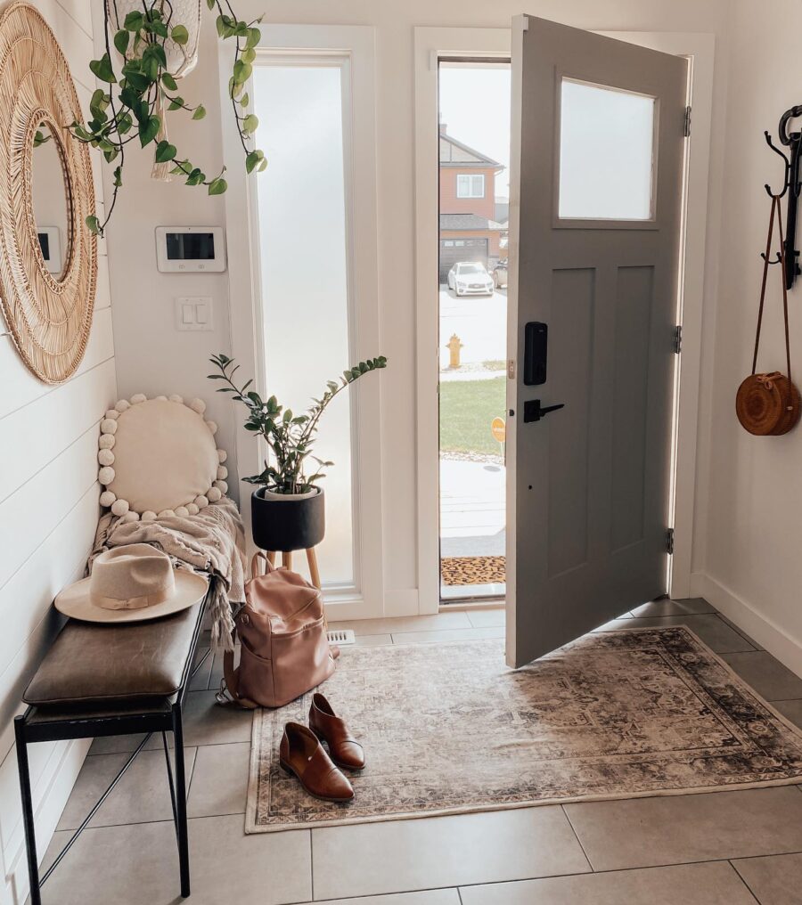 Charming entryway with a welcoming vibe