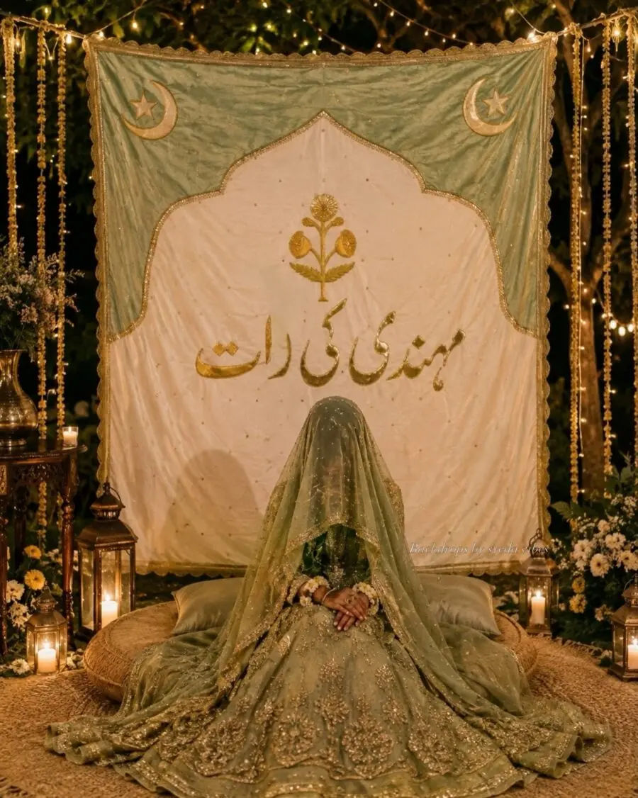 Elegant vintage decor with enchanting lighting