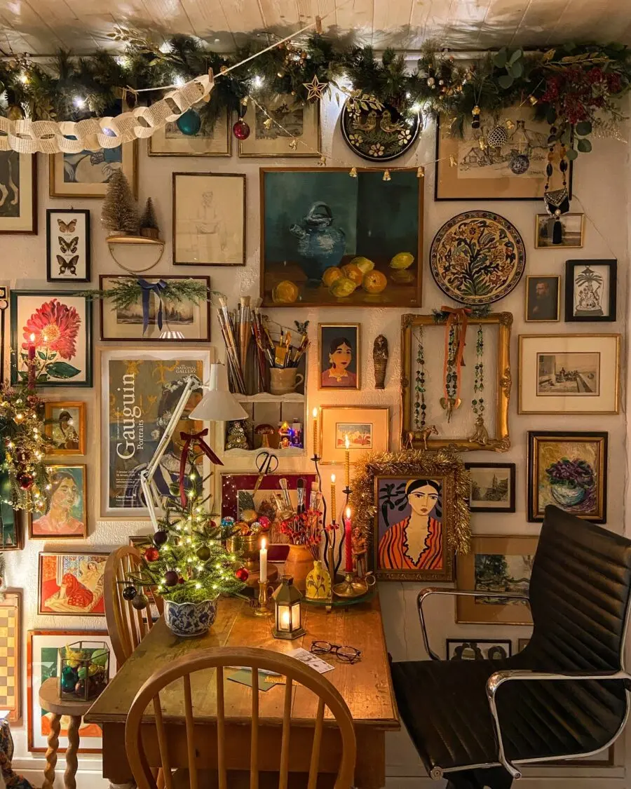 A vibrant blend of art and warmth