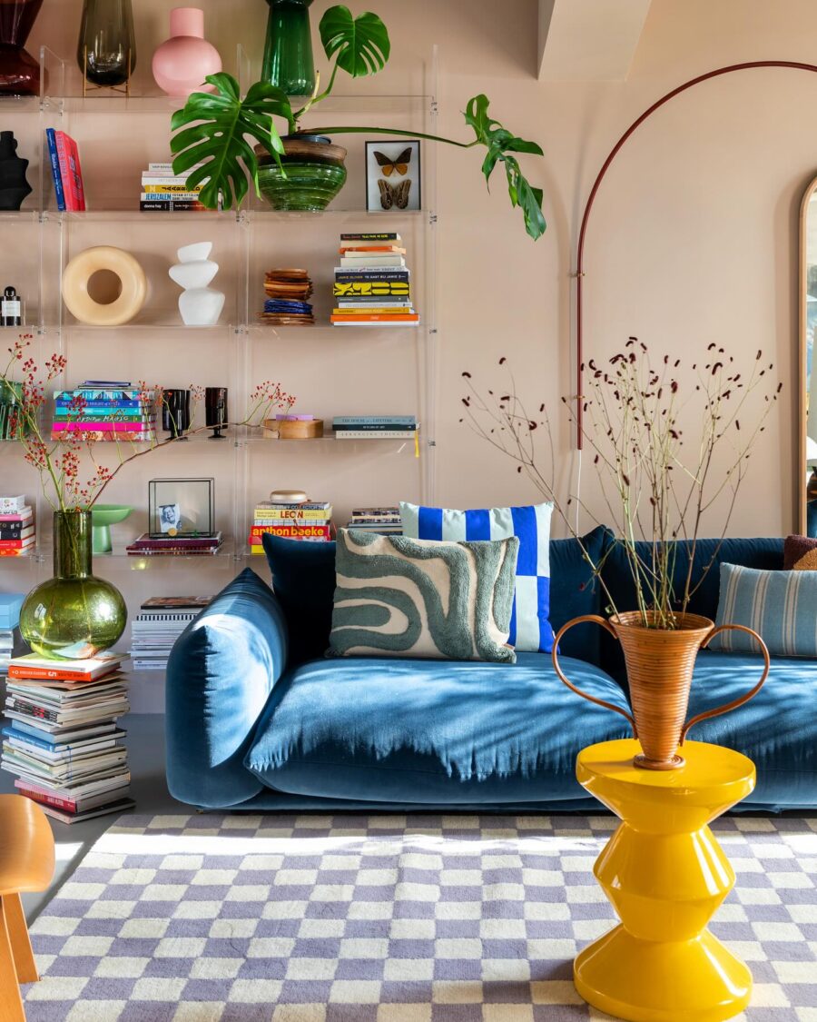 Vibrant eclectic decor for cozy living spaces