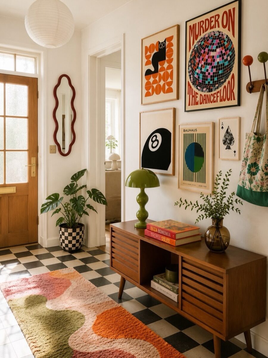 Stylish and playful entryway decor ideas