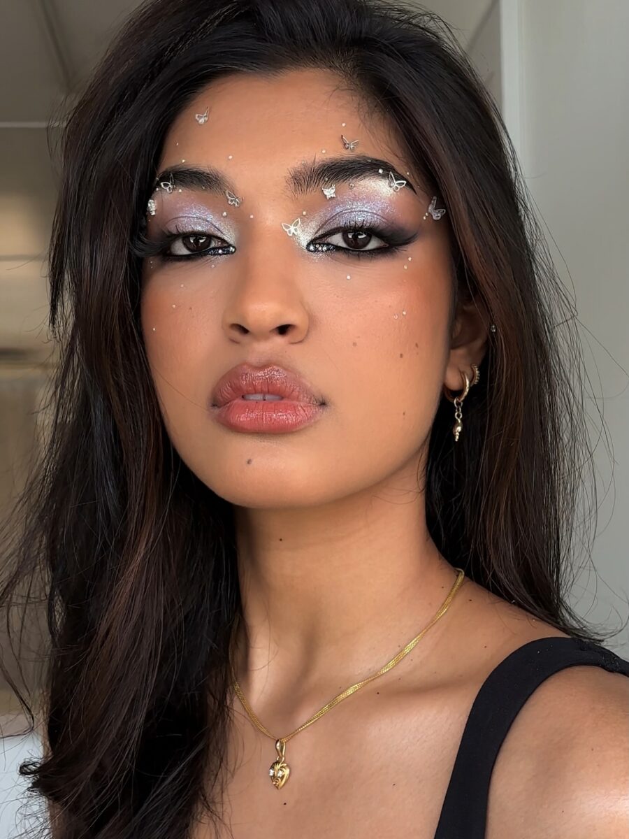 Glamorous Sparkling Euphoria Makeup Look