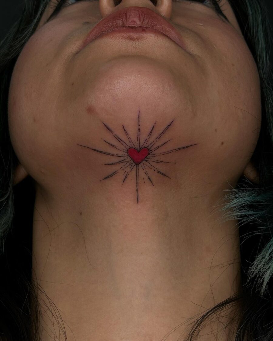 Heart-Inspired Hidden Tattoo Art