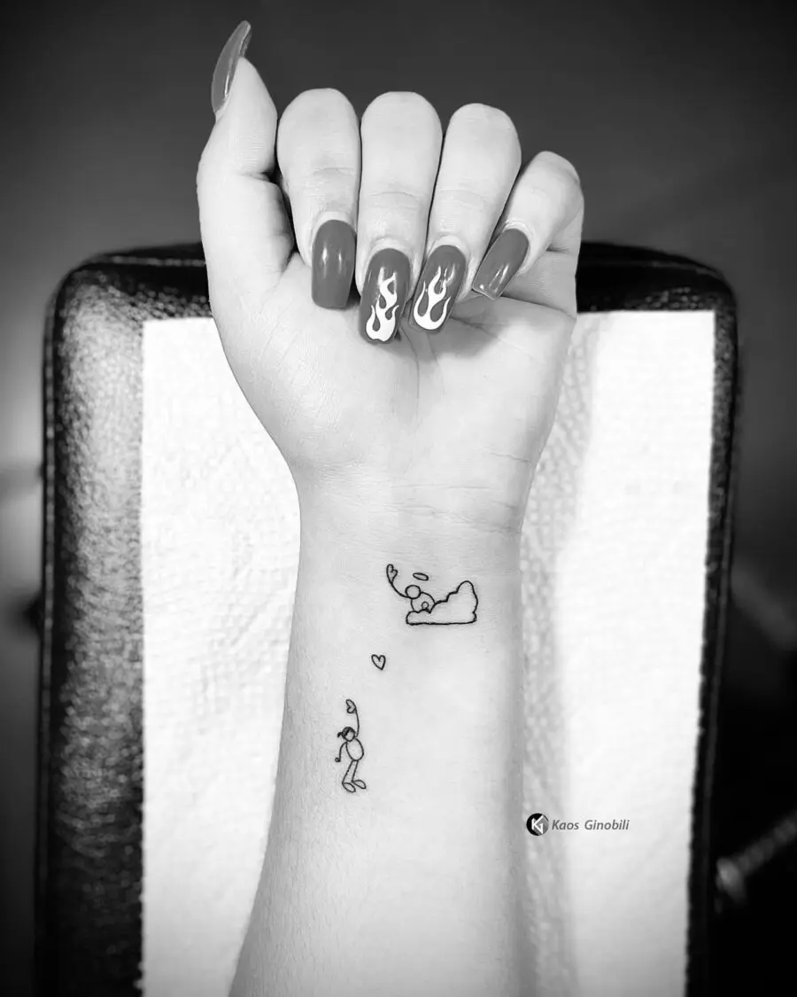 Minimalistic Tribute to Loved Ones