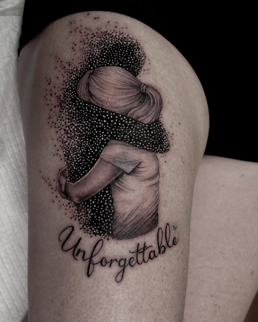 A touching tribute to everlasting love.