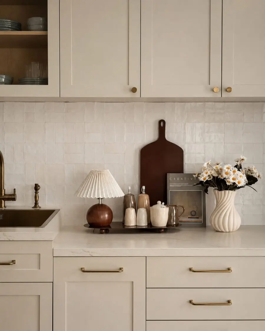 Elegant and functional kitchen counter styling ideas