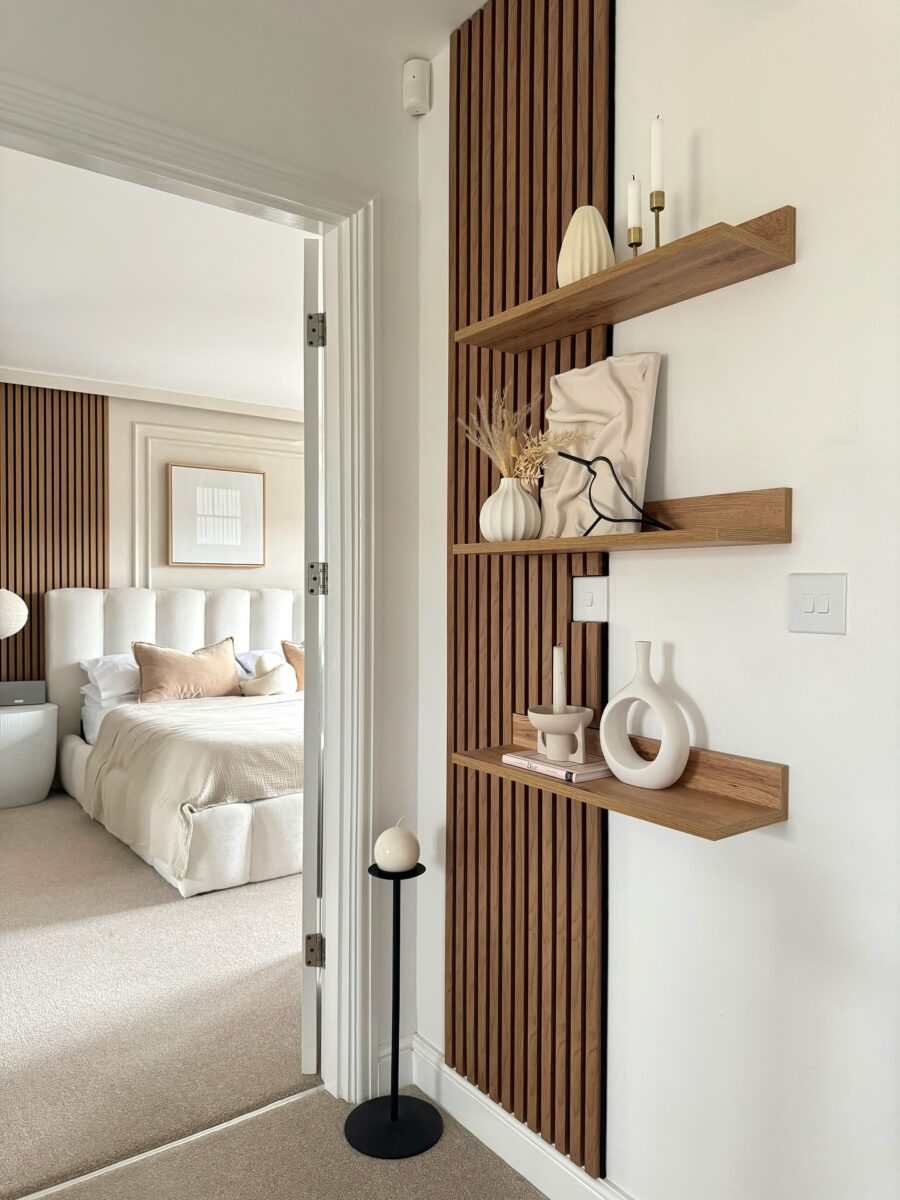Stylish open shelf decor for modern spaces