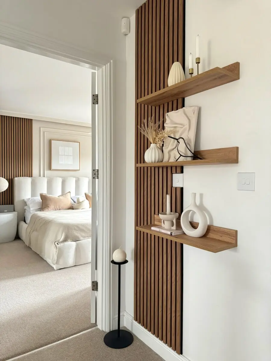 Stylish open shelf decor for modern spaces