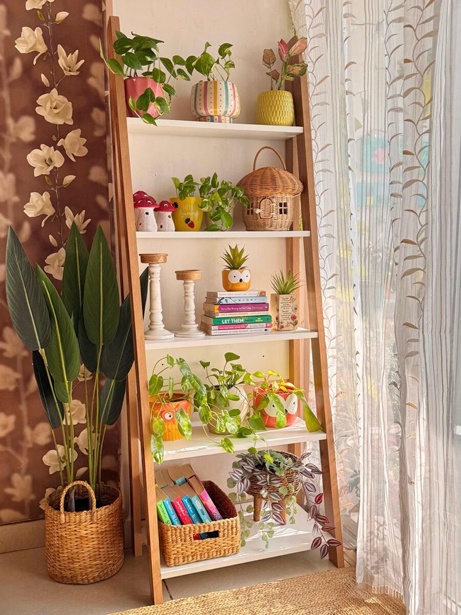 Vibrant and Lively Shelf Decor Inspiration