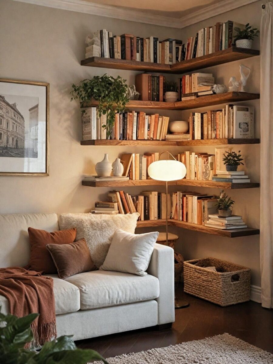 Cozy and Inviting Shelf Decor Ideas