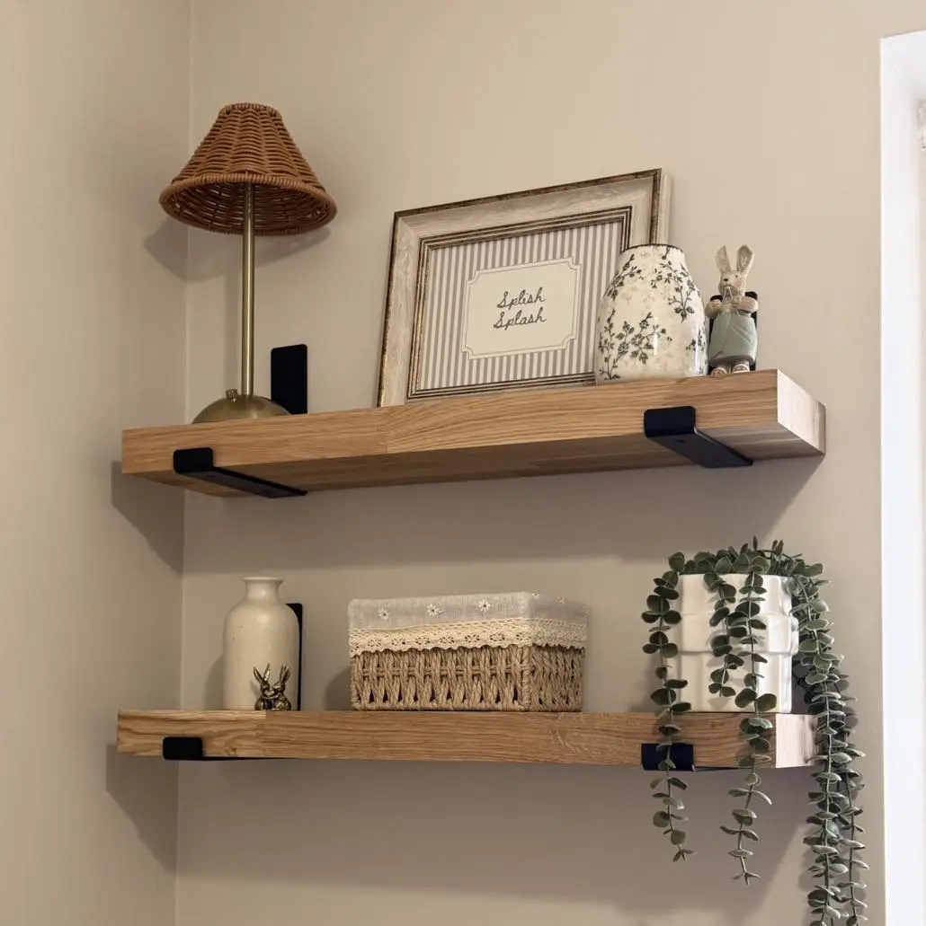 Charming rustic shelf decor for cozy spaces
