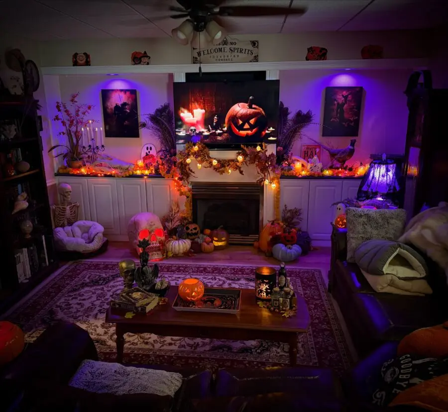 Charming Halloween Ambiance for Cozy Gatherings