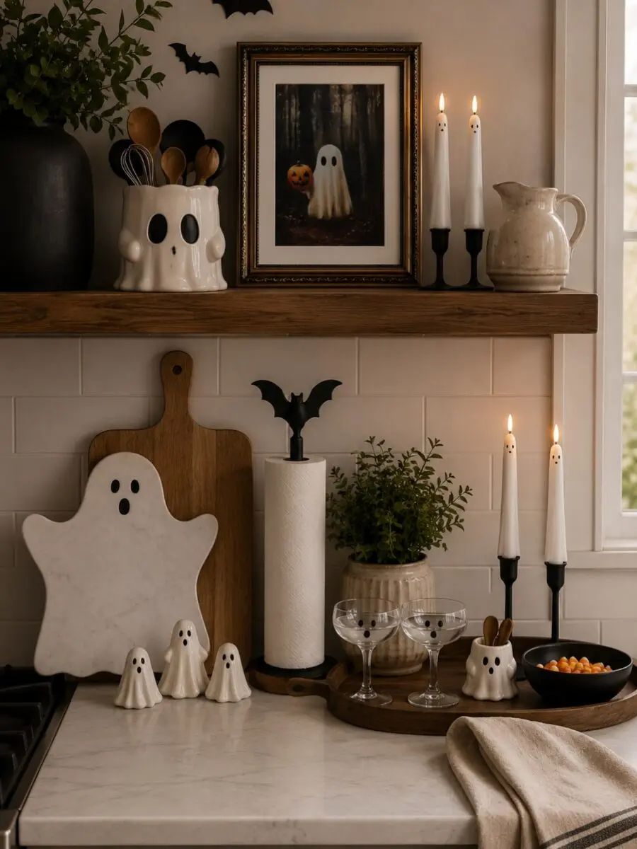 Charming Ghost Decor for a Whimsical Touch