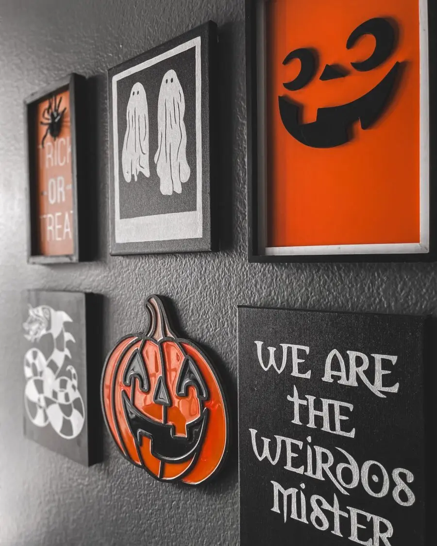 Charming Halloween Wall Art Collection