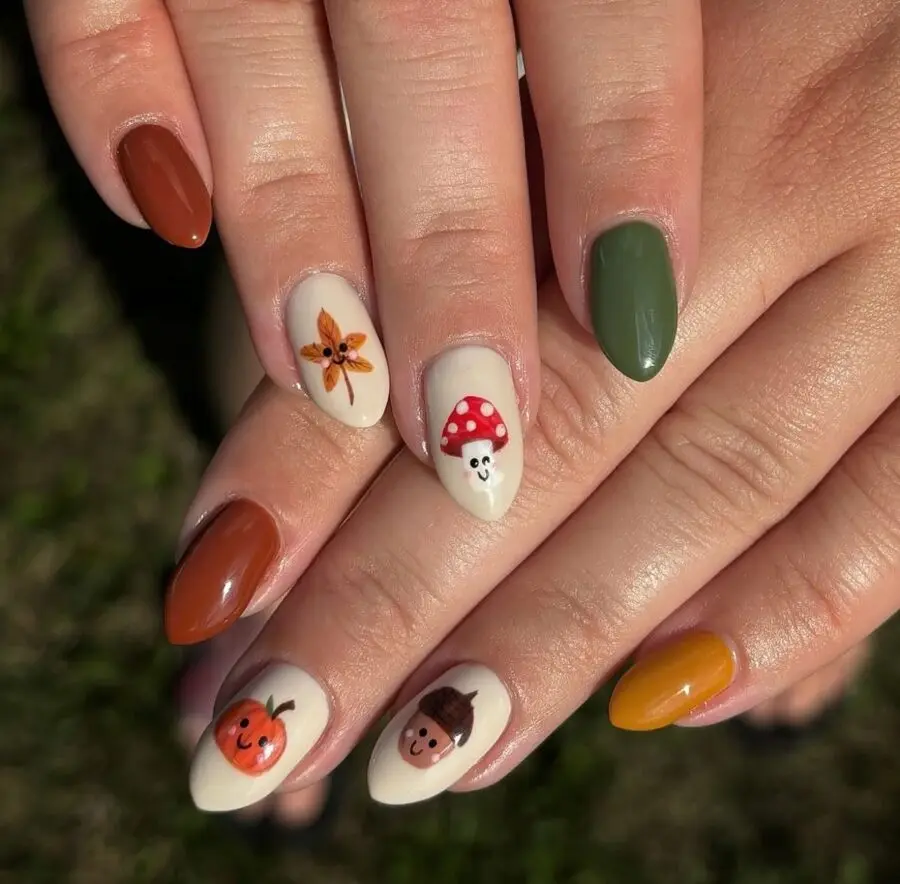Festive Thanksgiving Nail Art Inspiration