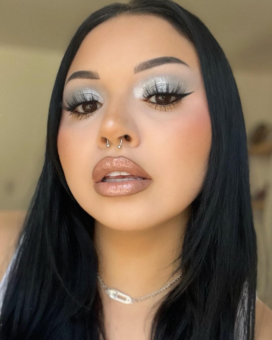 Bold Y2K Glam with Shimmer and Shine