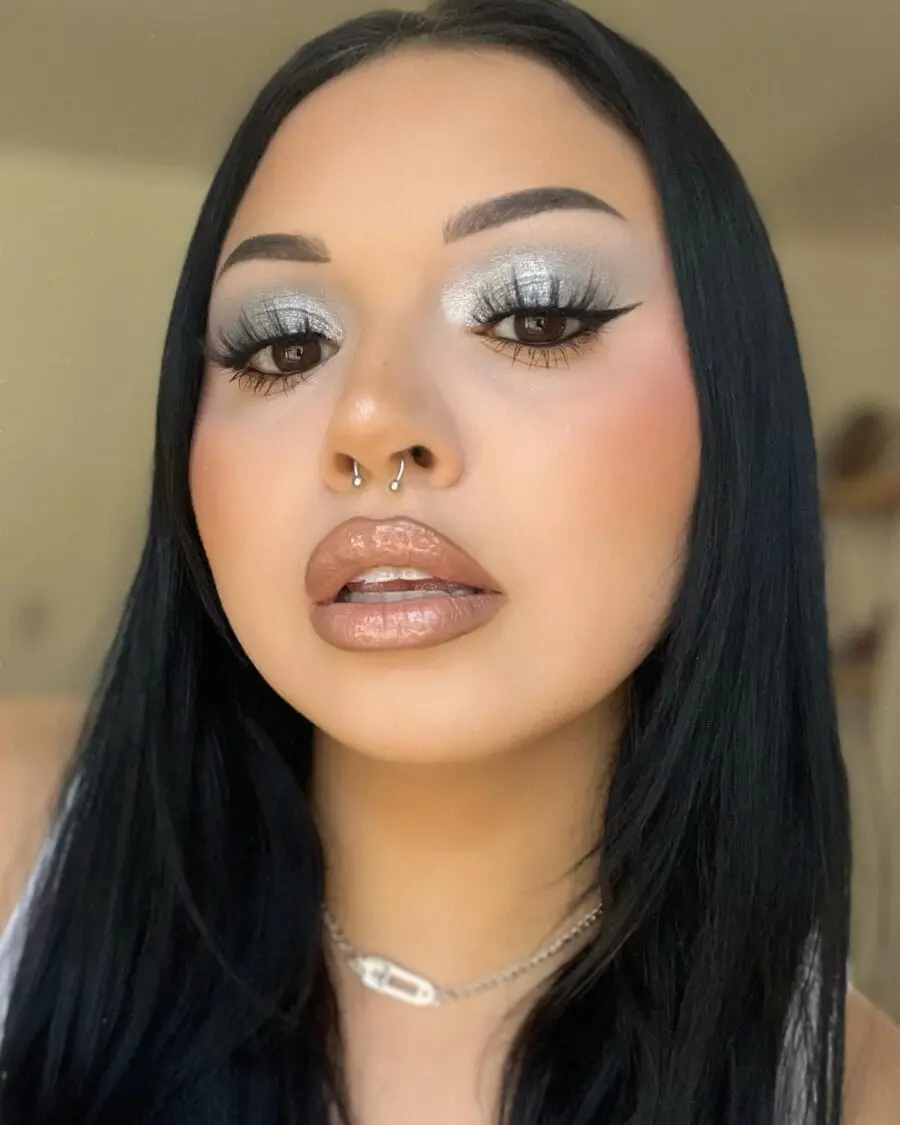 Bold Y2K Glam with Shimmer and Shine